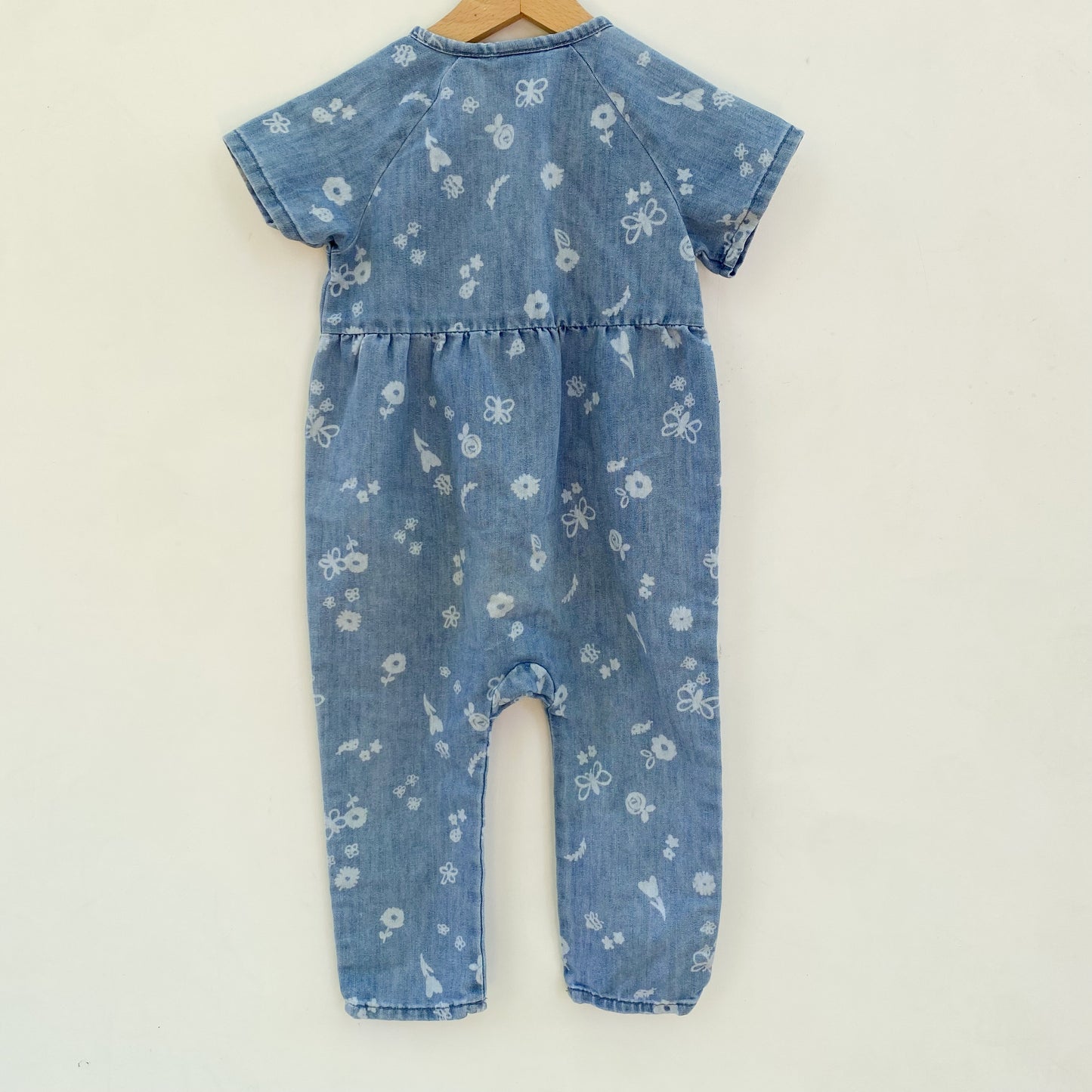 Floral Boiler Suit/ Romper (2T)