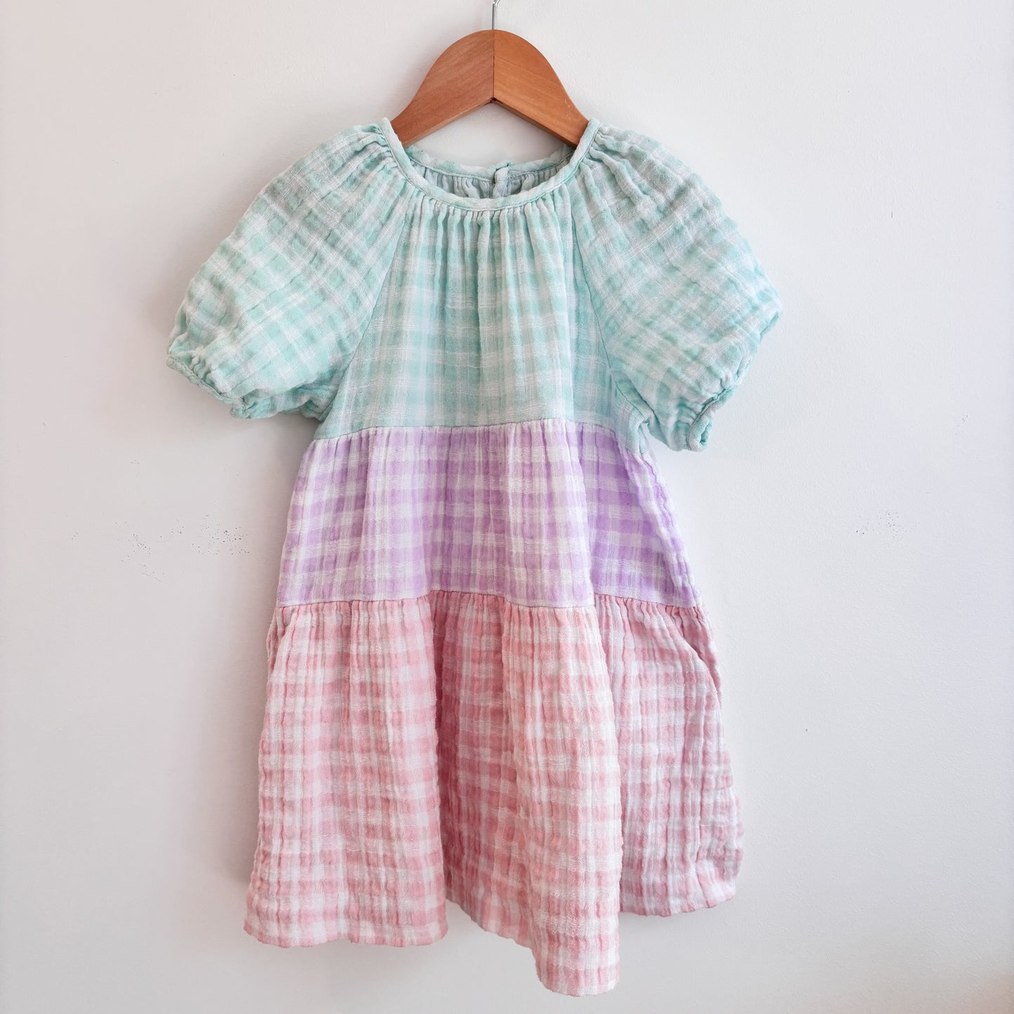 Gingham Gauze Dress (3-4 Years)