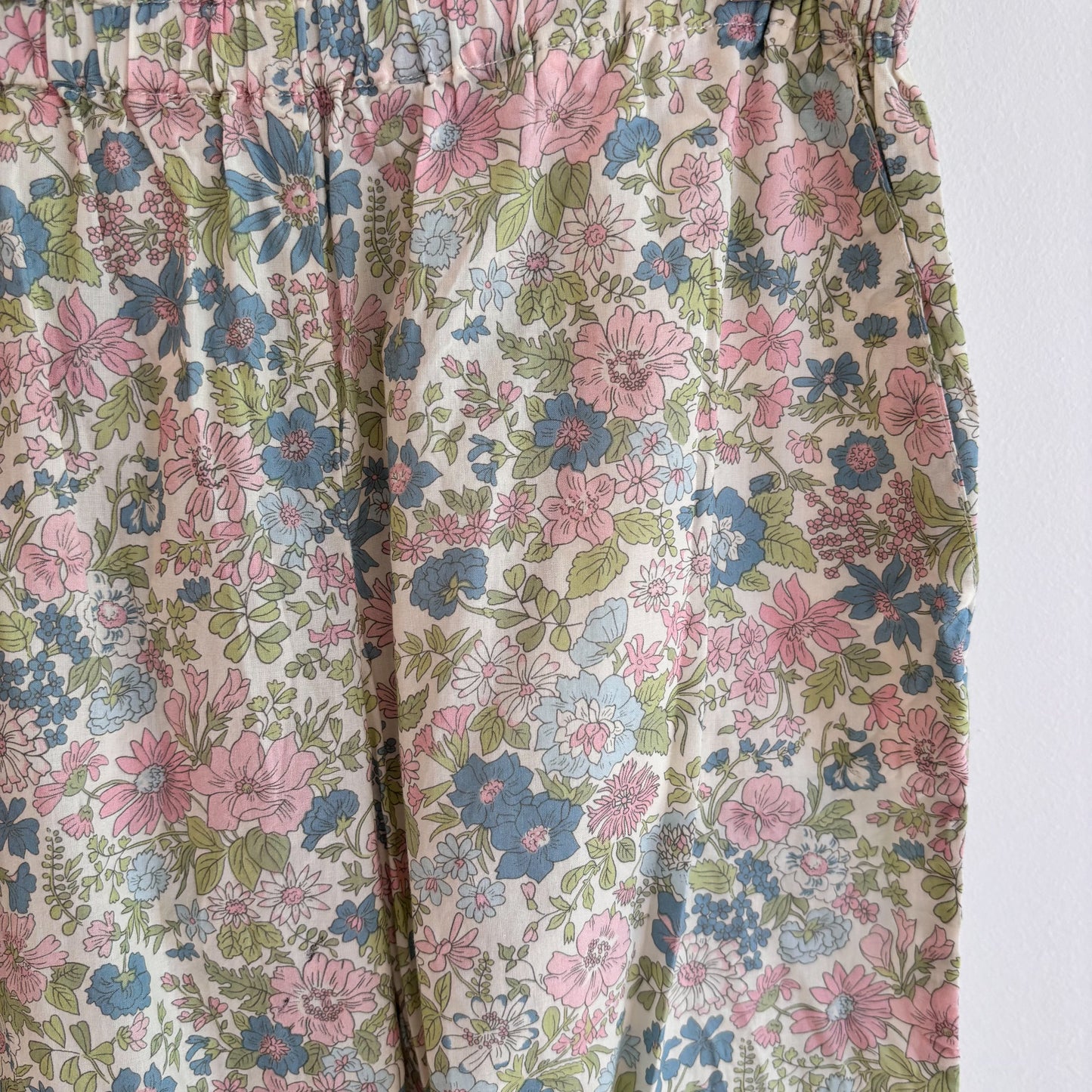 Floral Cotton Pants (8Y)