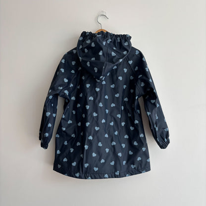 Blue Heart Rain Jacket (2-4Y)