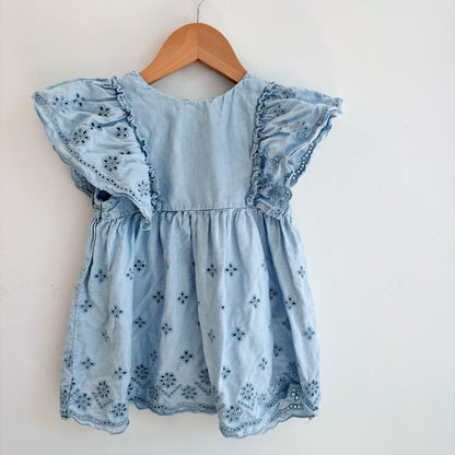 Chambray Dress (12-18M)