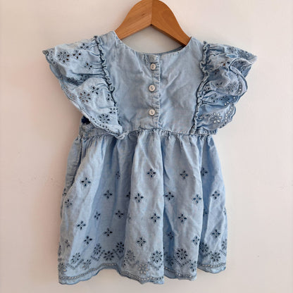 Chambray Dress (12-18M)