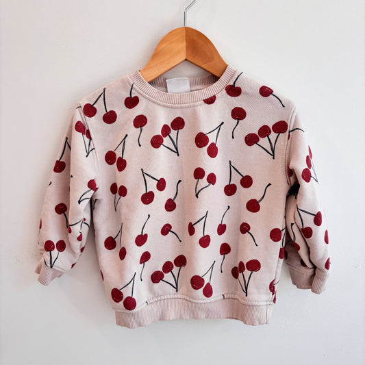 PLAY - Cherry Print Sweatshirt (12-18M)