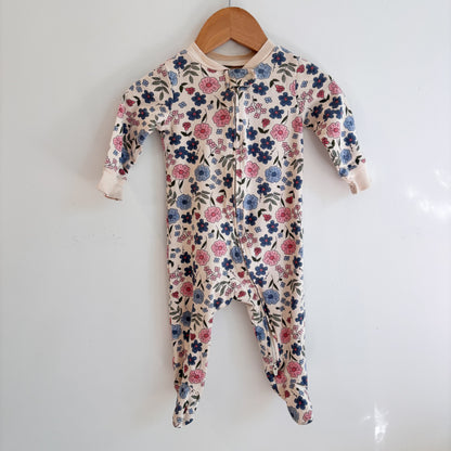 Floral Sleeper (3-6M)