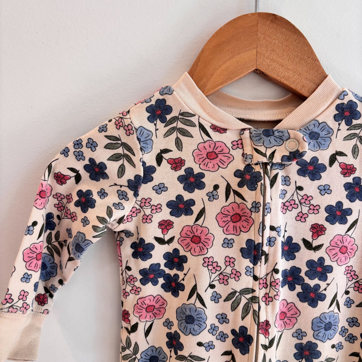 Floral Sleeper (3-6M)