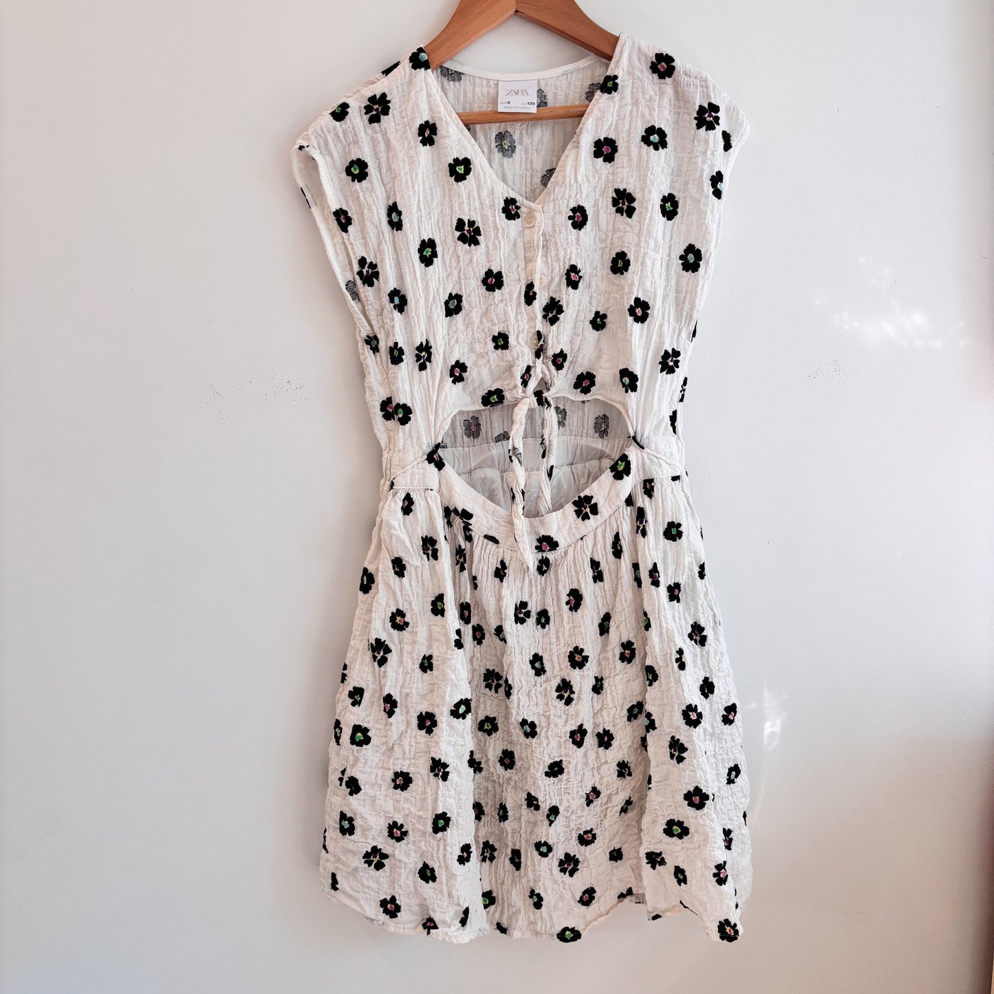 Floral Crinkle Dress (8Y)