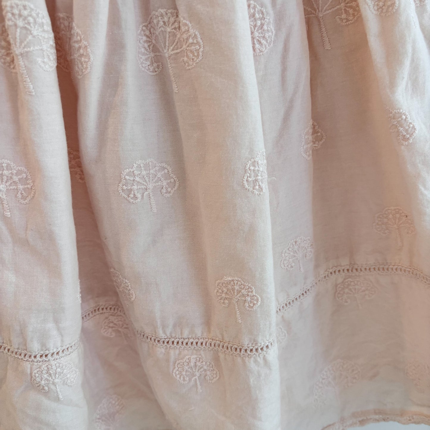 Pale Pink Embroidered Dress (3-4Y)