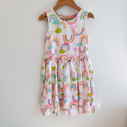Neon Rainbow Dress (5/6Y)