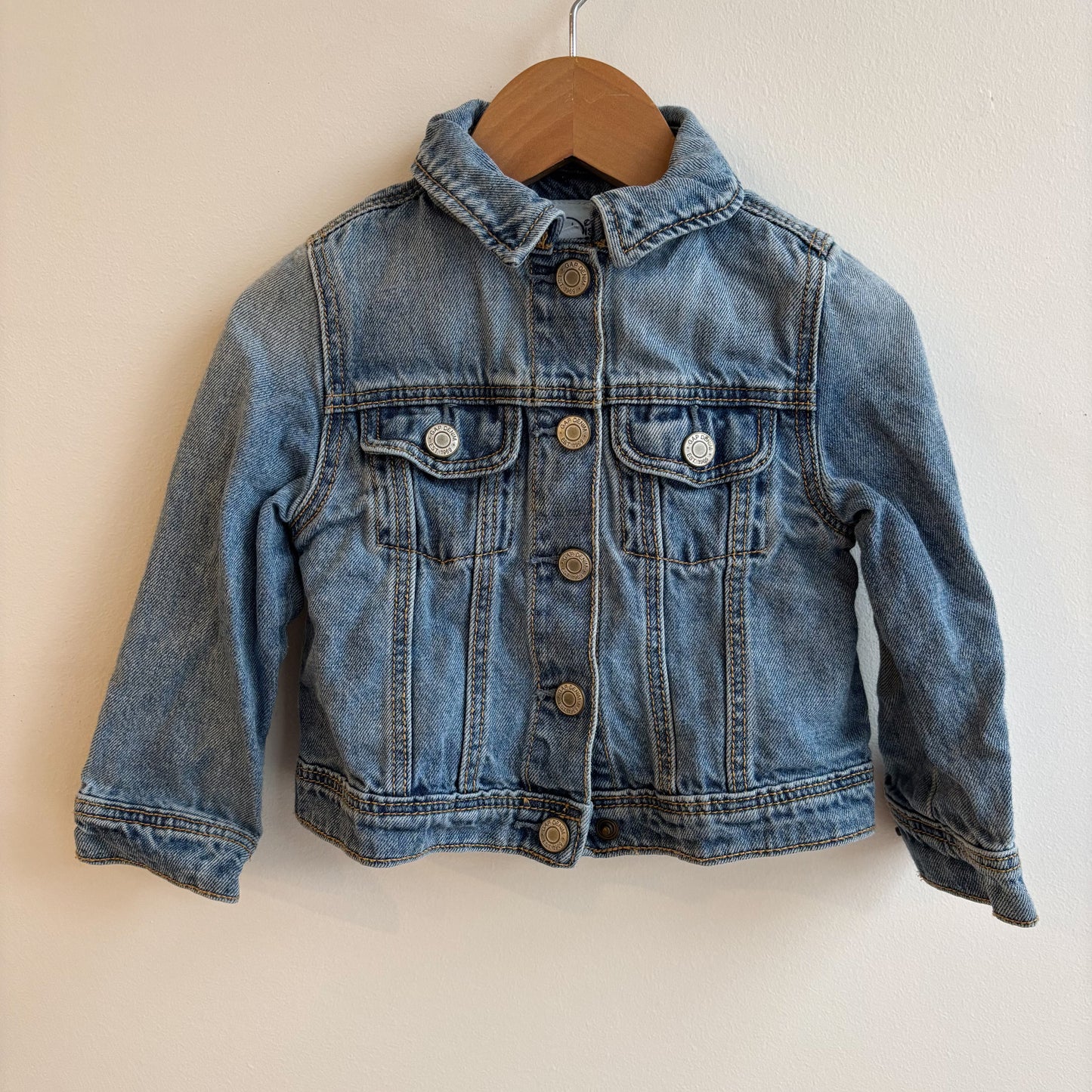 Rabbit Character Jean Jacket (2T)