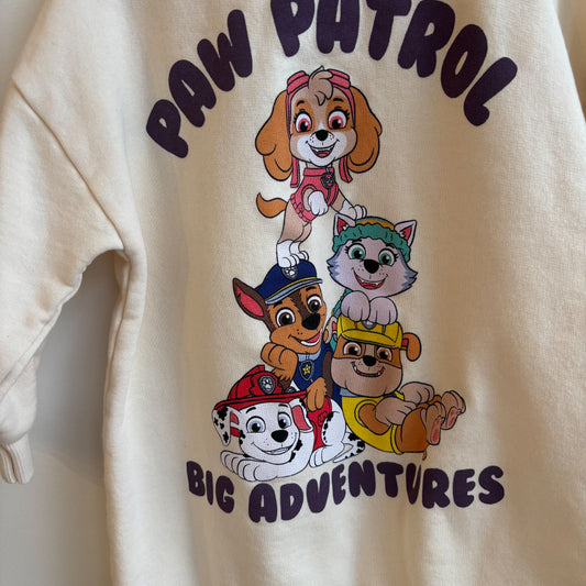 Dog Team Sweatshirt Dress (4-5Y)