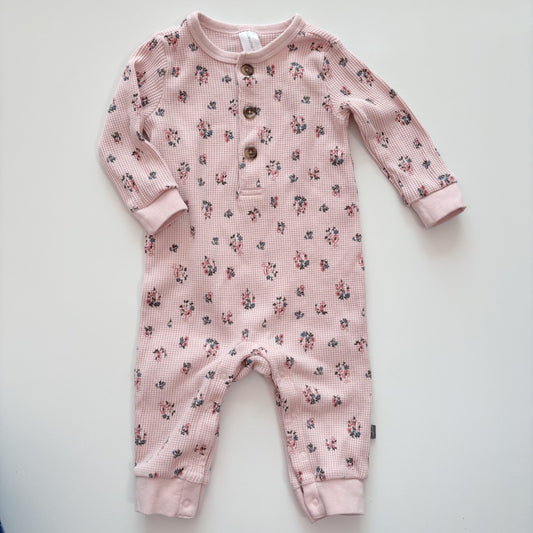 Footless Waffle Sleeper (6-9M)