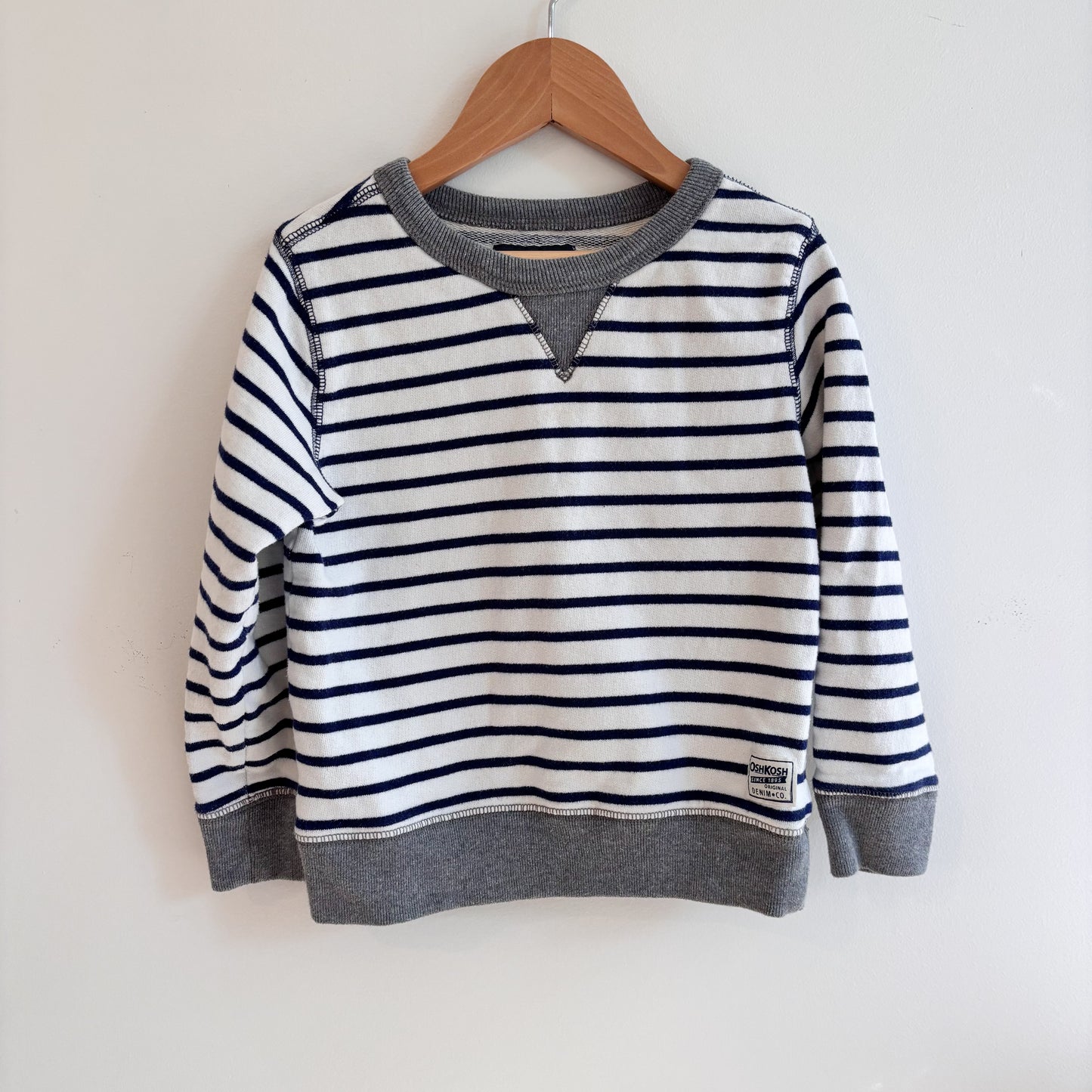Striped Crewneck Sweatshirt (4-5Y)