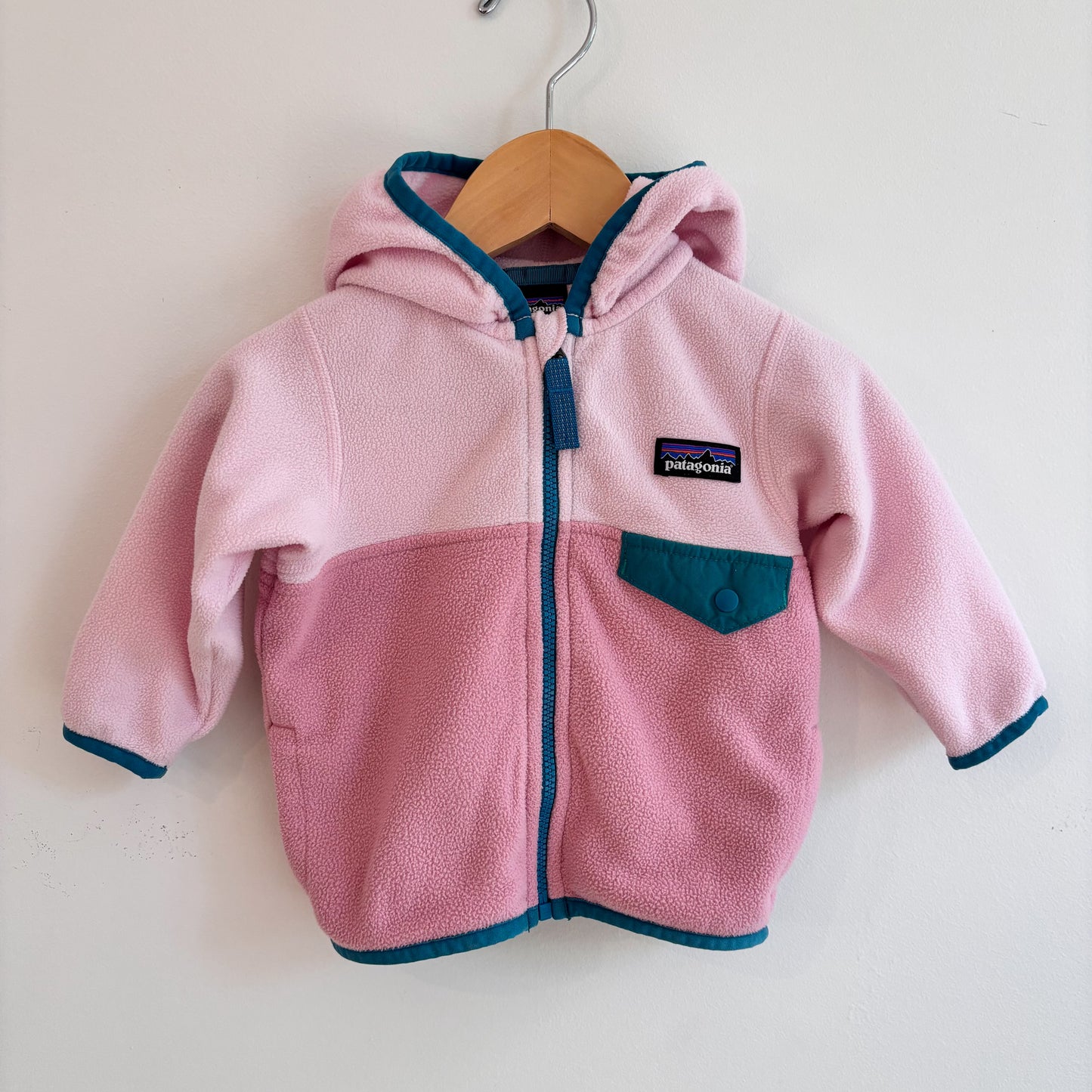 Colour Block Fleece Jacket (3-6M)