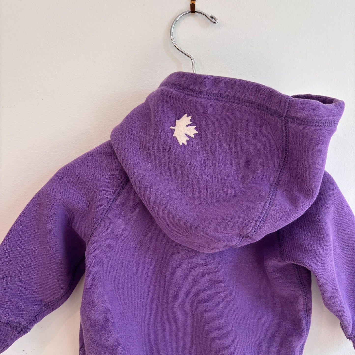 Purple Zip Hoodie (6-12M)