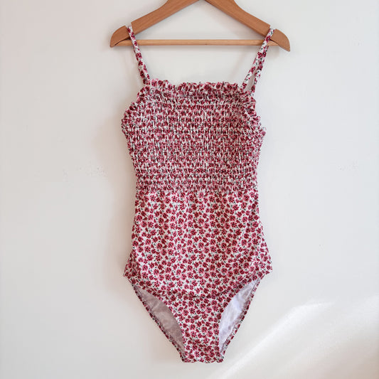 Smocked Floral swim Suit (11-12Y)