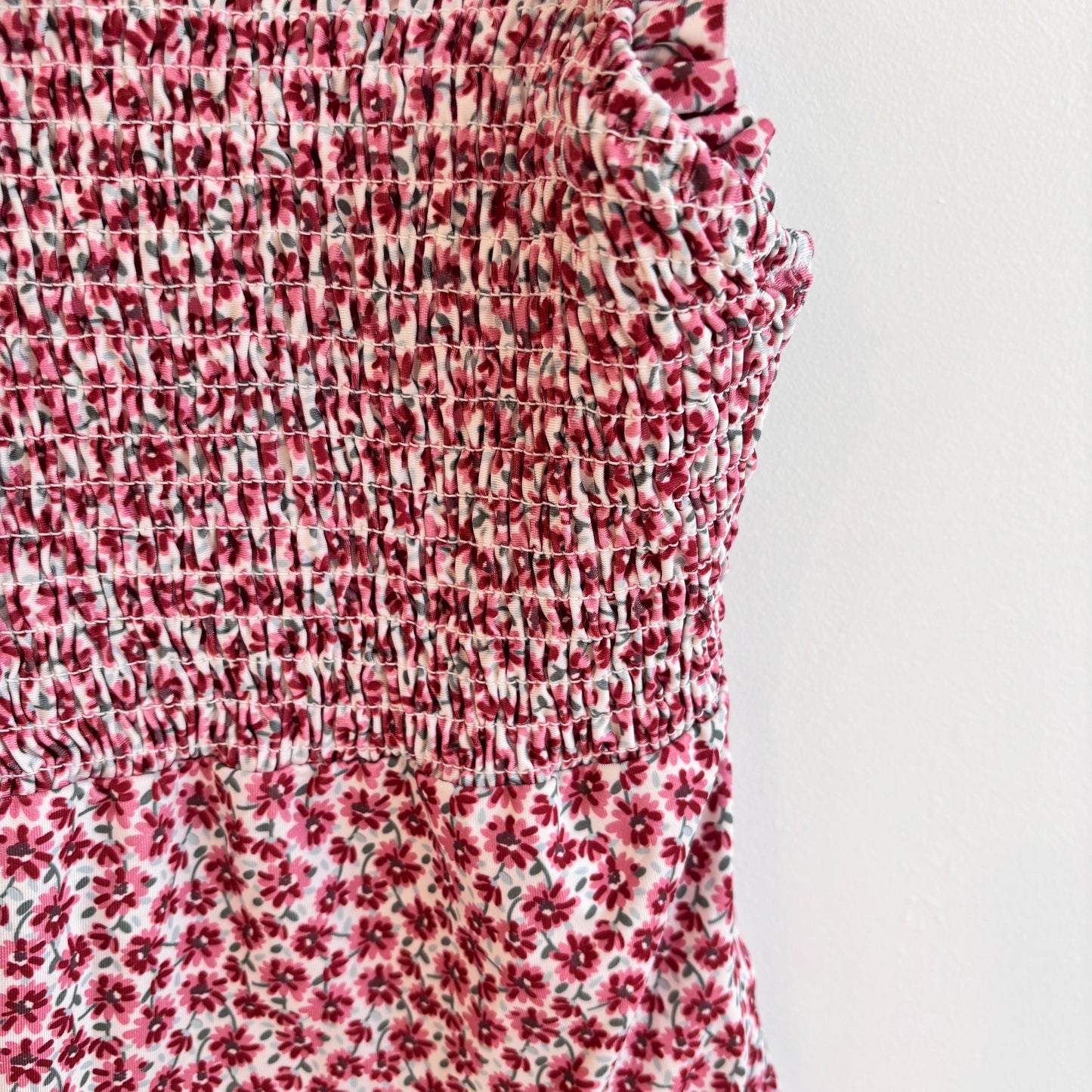 Smocked Floral swim Suit (11-12Y)