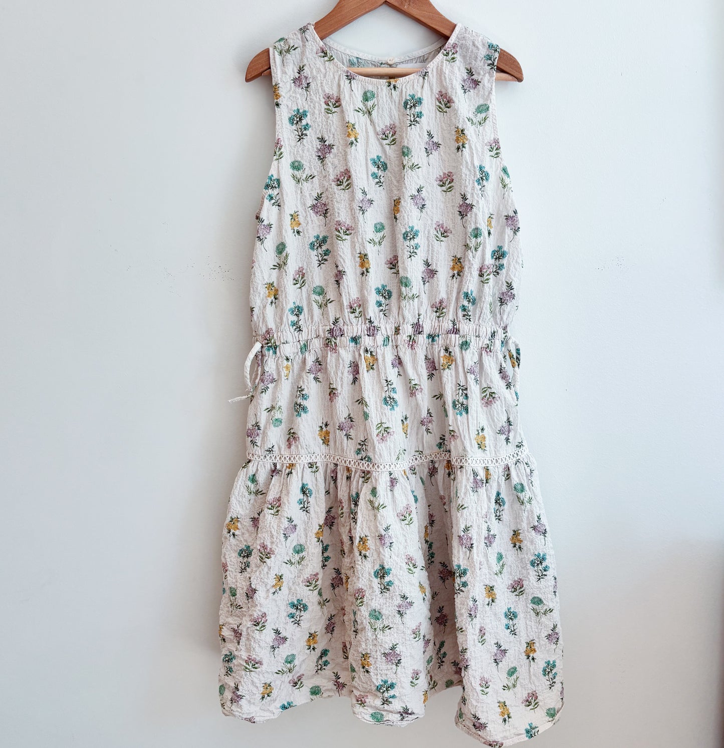Crinkly Floral Dress (11-12Y)