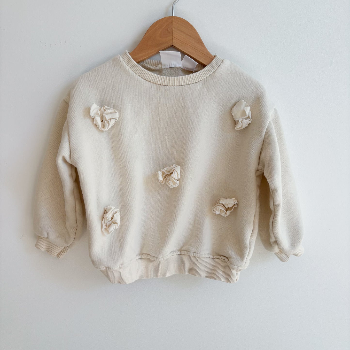 Cream Sweatshirt (2T)
