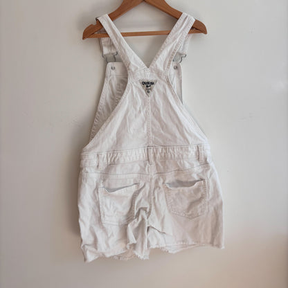 White Embroidered Shortalls (8Y)