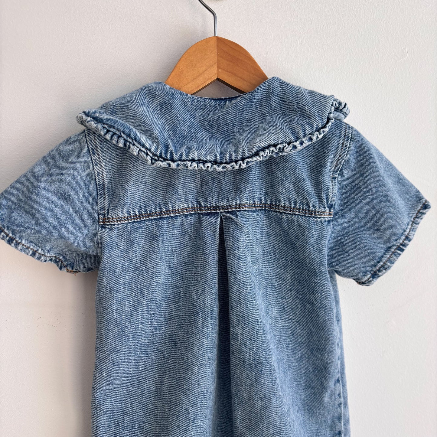 Denim Dress w/ Collar (5-6Y)