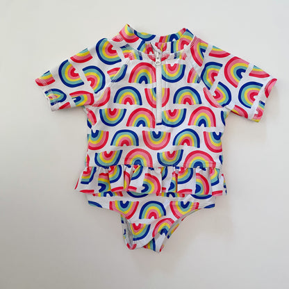 Rainbow Swimsuit (6-12M)