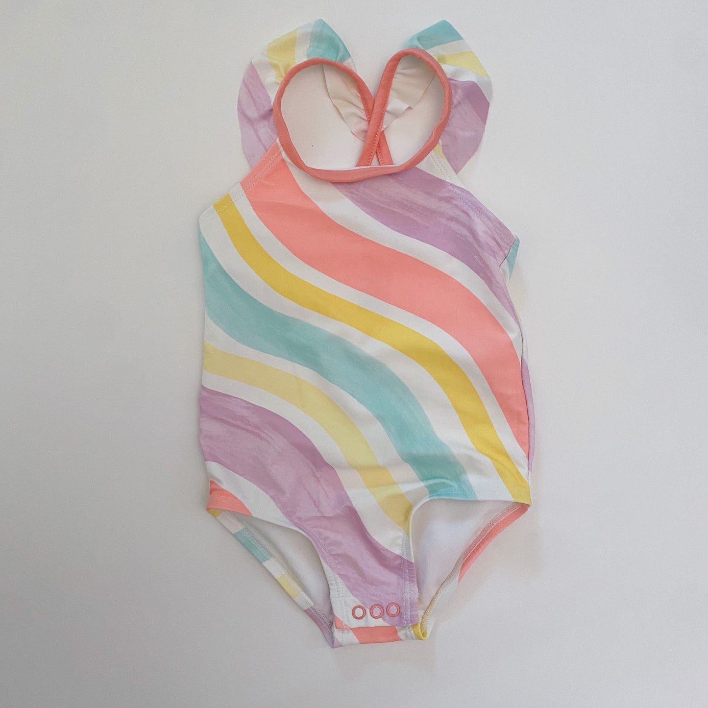 Pastel Striped Swimsuit (18-24M)