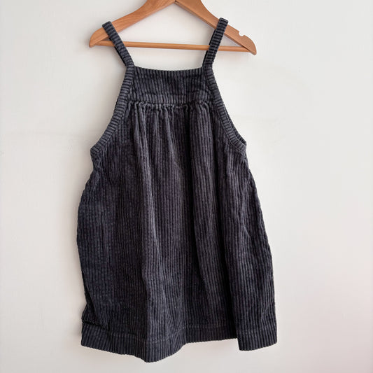 Dark Grey Corduroy Dress (5T)