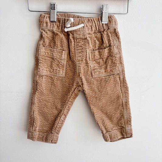 Light Brown Corduroy Pants (3-6M)