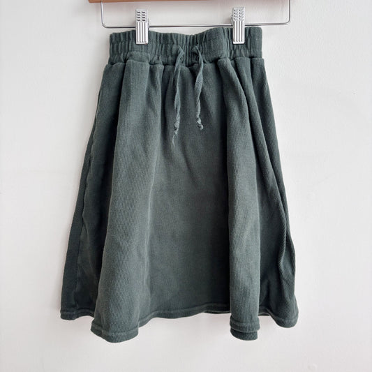 Ribbed Green Skirt (8Y)