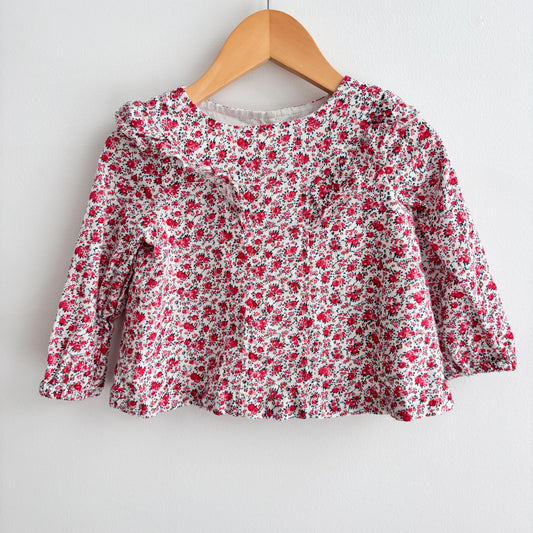 Floral Cotton Blouse (12-18M)