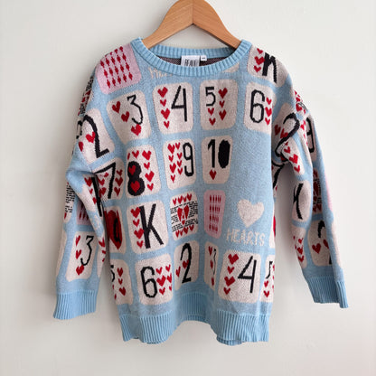 Playing Card Sweater (4/5Y)