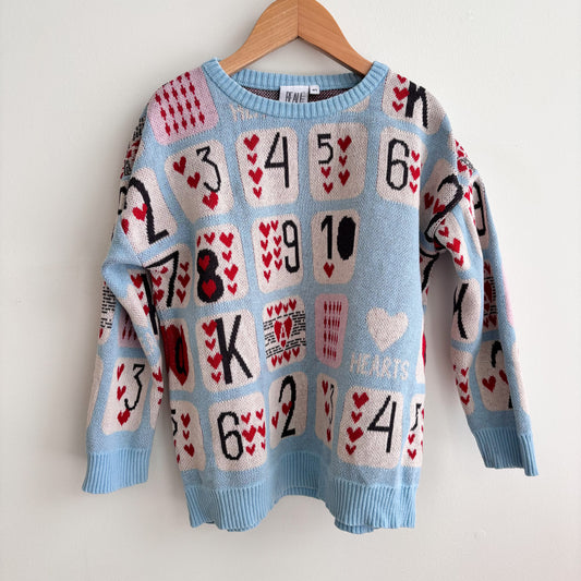 Playing Card Sweater (4/5Y)