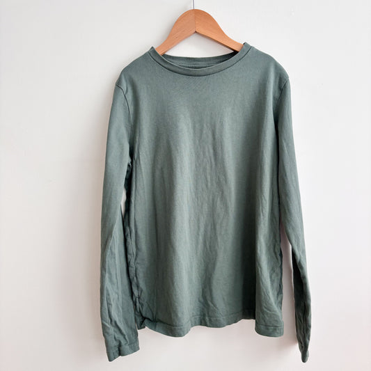 Plain Green Long Sleeve Shirt (10-12Y)