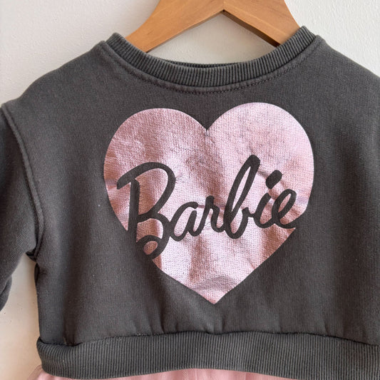 Barbie Sweatshirt Dress (12-18M)