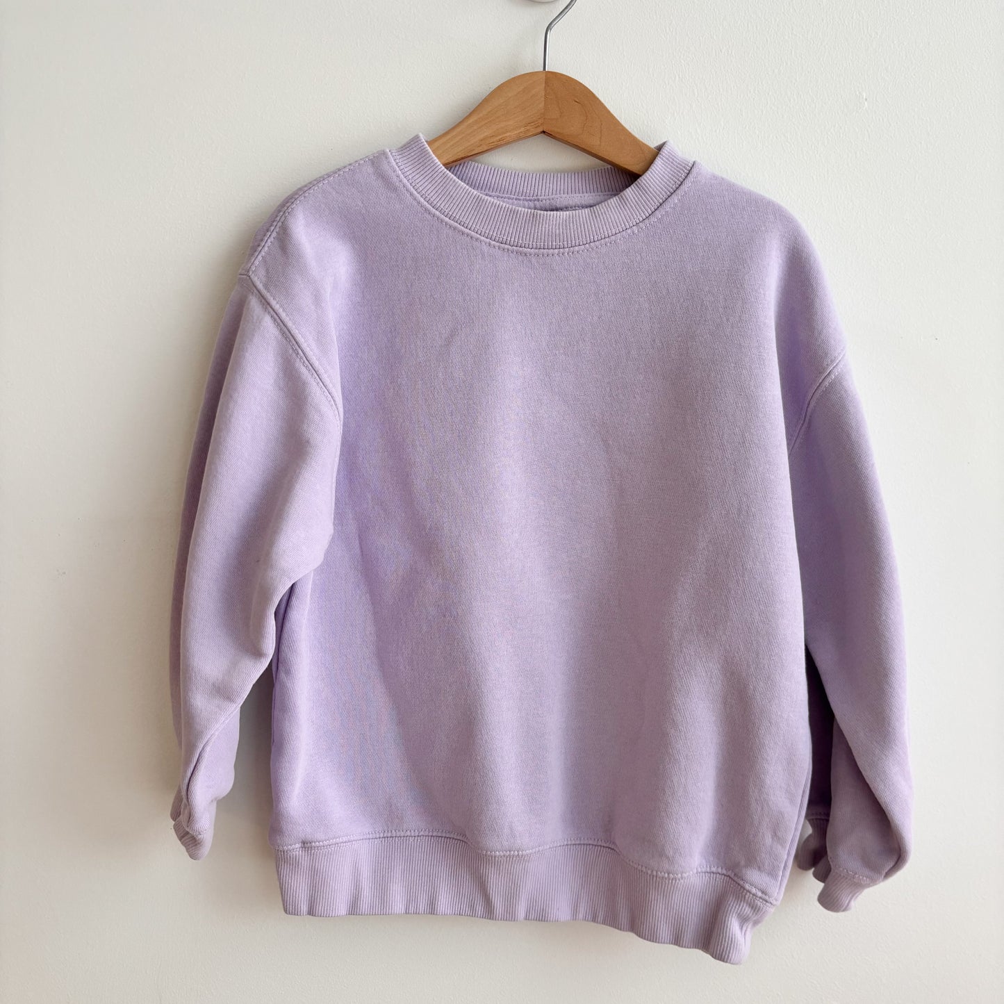 Lavender Crewneck Sweatshirt (6-7Y)