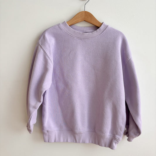 Lavender Crewneck Sweatshirt (6-7Y)