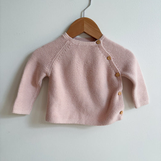 Pink Heart Sweater (3-6M)