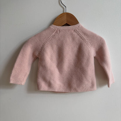 Pink Heart Sweater (3-6M)