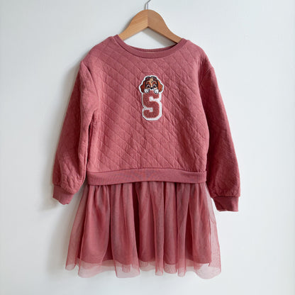 Pink Dog Character Dress (5T)