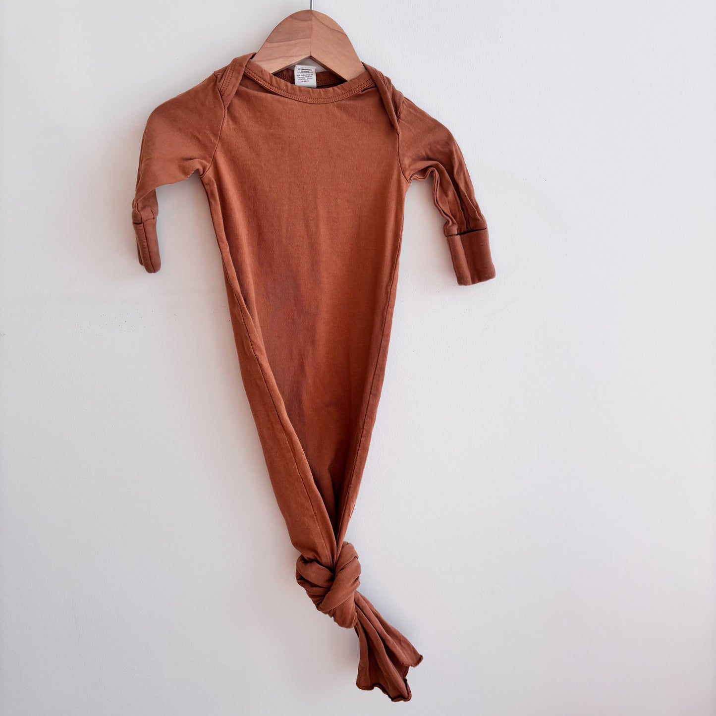 Organic Brown Sleep Gown (0-3M)