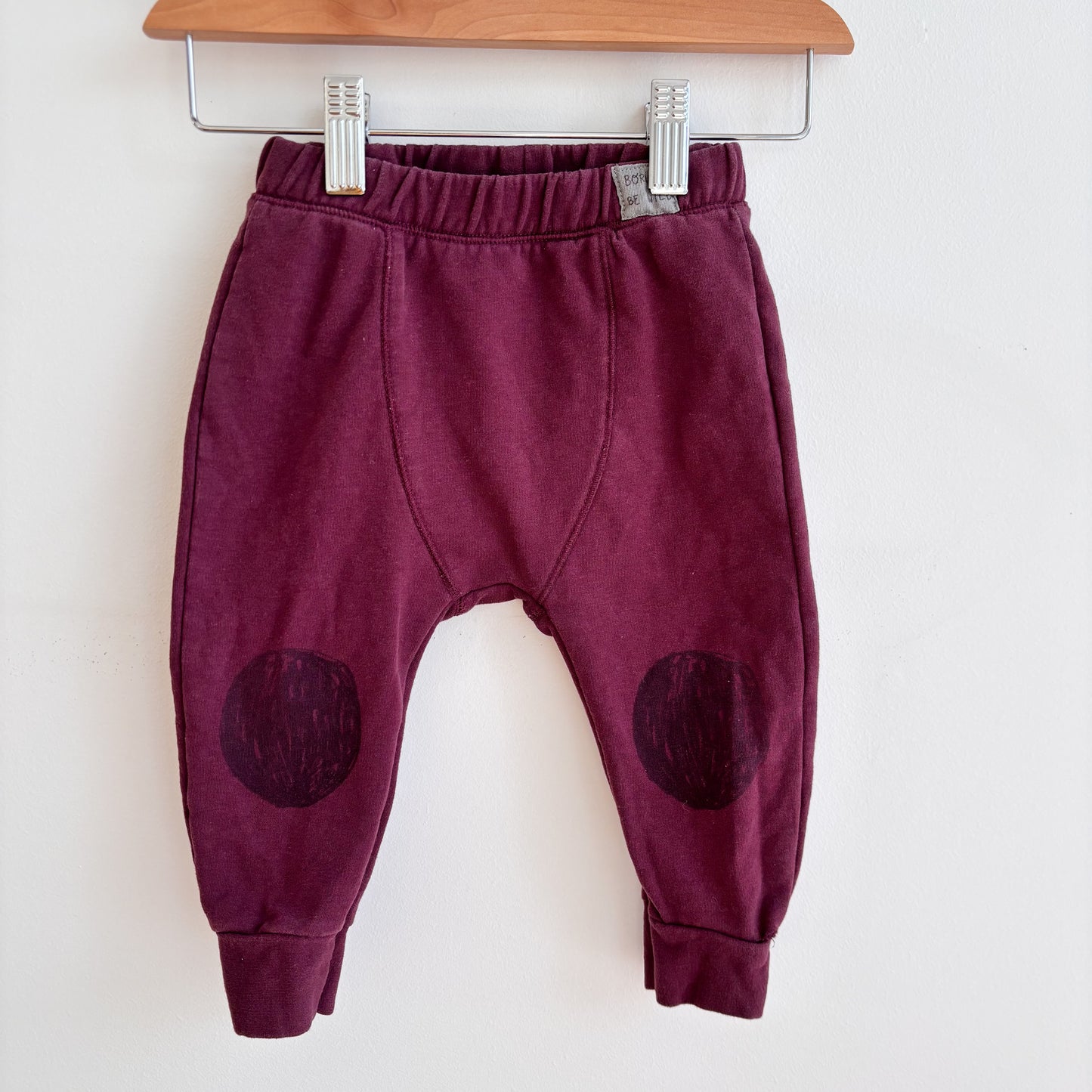 Burgundy Sweatpants (12-18M)