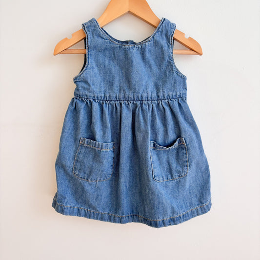 Chambray Dress (12M)