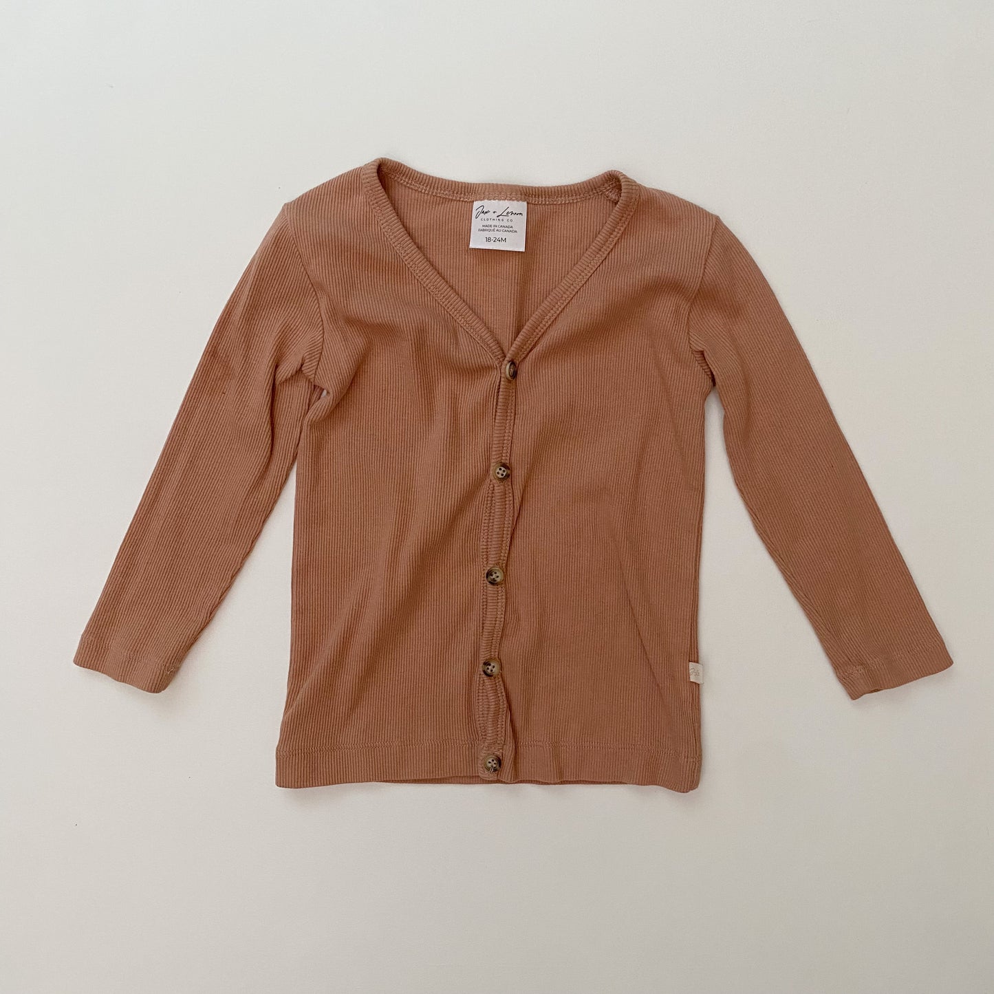 Light Ribbed Cardigan (18-24M)