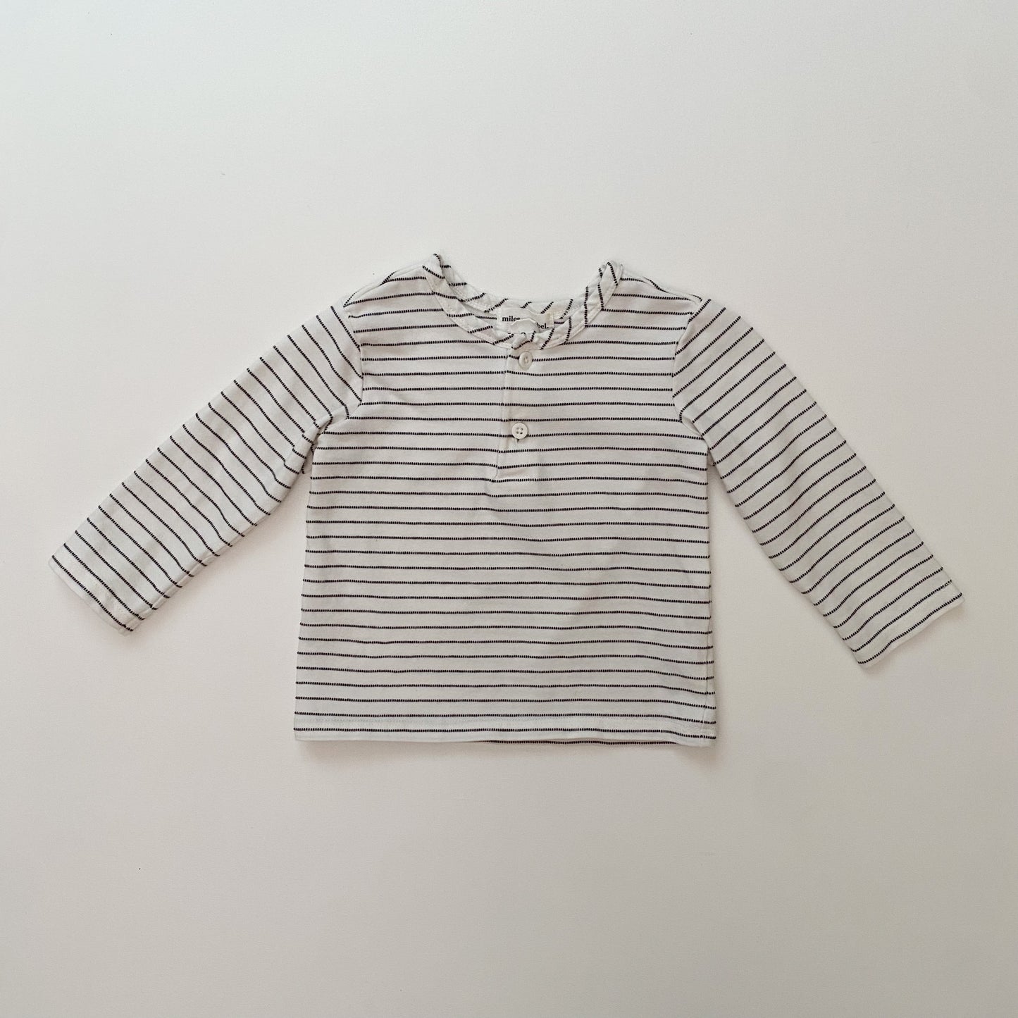 Striped Long Sleeve Shirt (6-9M)