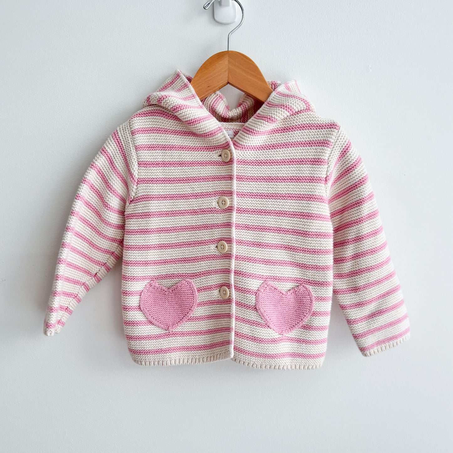 Heart Pocket Sweater (18-24M)