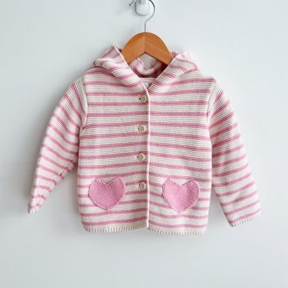 Heart Pocket Sweater (18-24M)