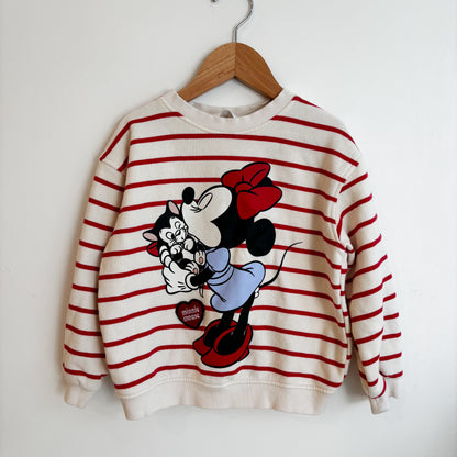 Striped Mouse Character Sweatshirt (4-6Y)
