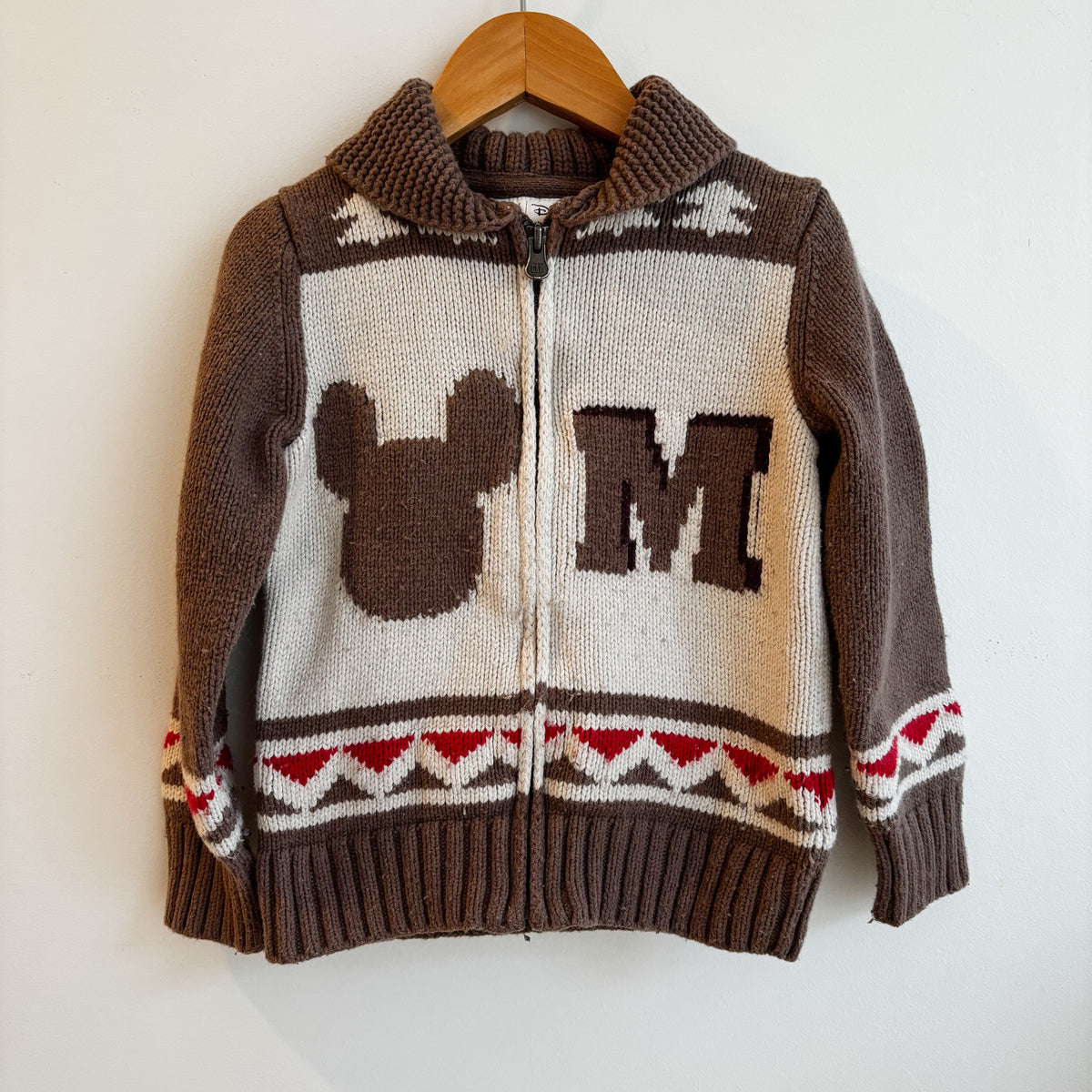 Heavy Knit Character Sweater (5Y)