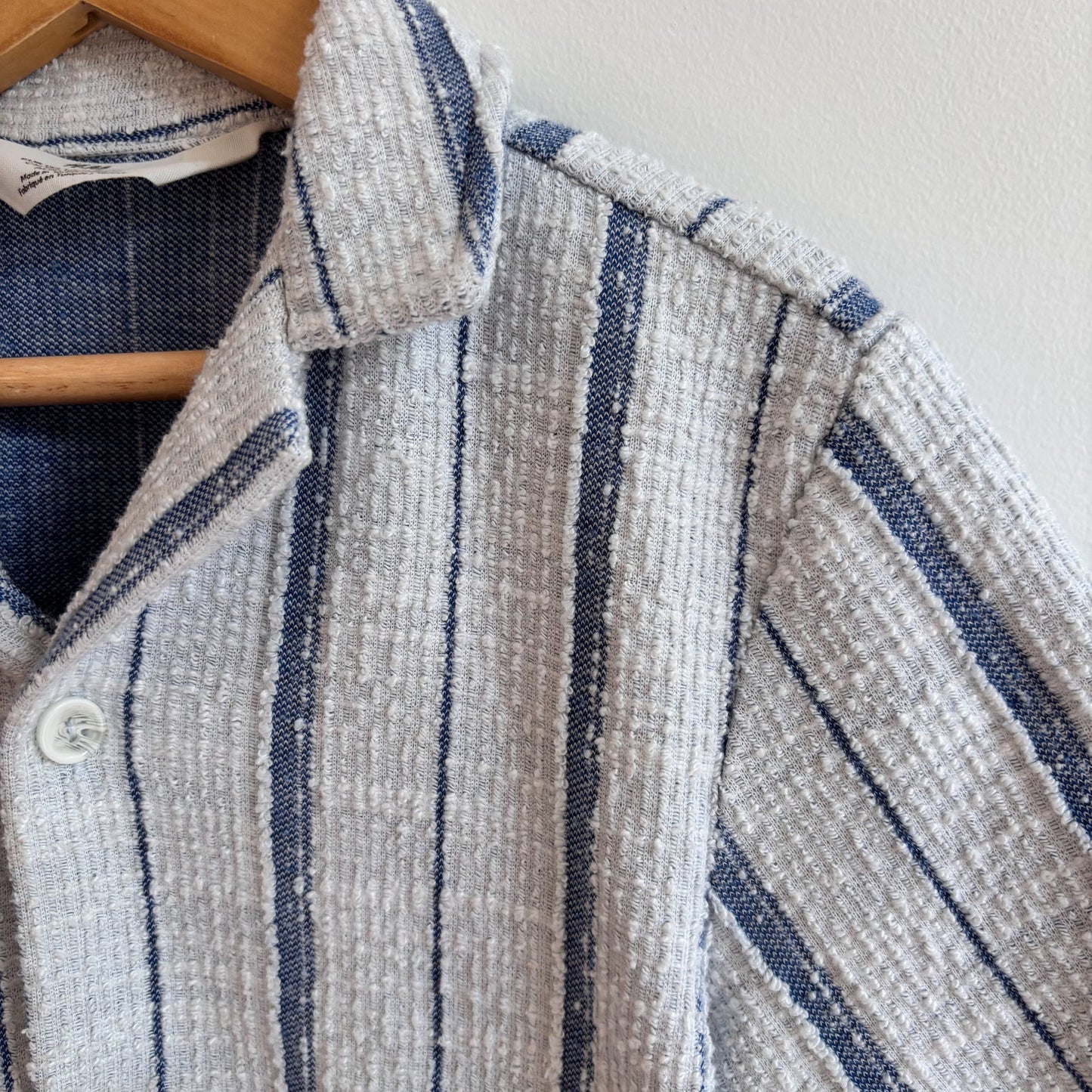 Textured  Button Up (6-7Y)