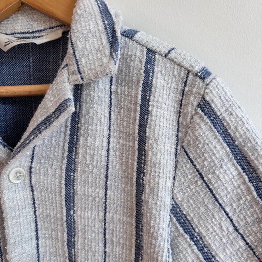 Textured  Button Up (6-7Y)